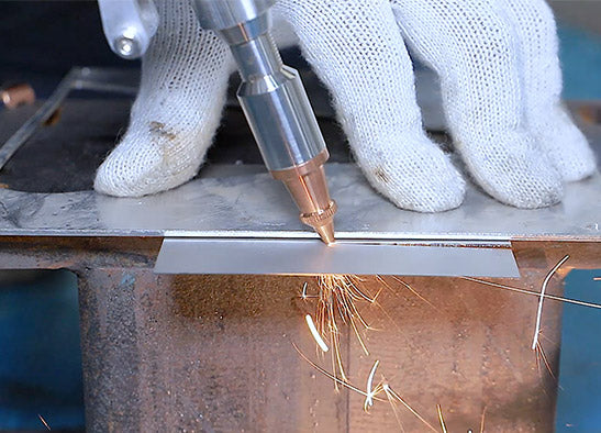 ToughCut Hand Held Fiber Pulsed 3 in 1 Combination Laser Cleaning, Laser Welding & Laser Cutting Machine TCCWC-1500W