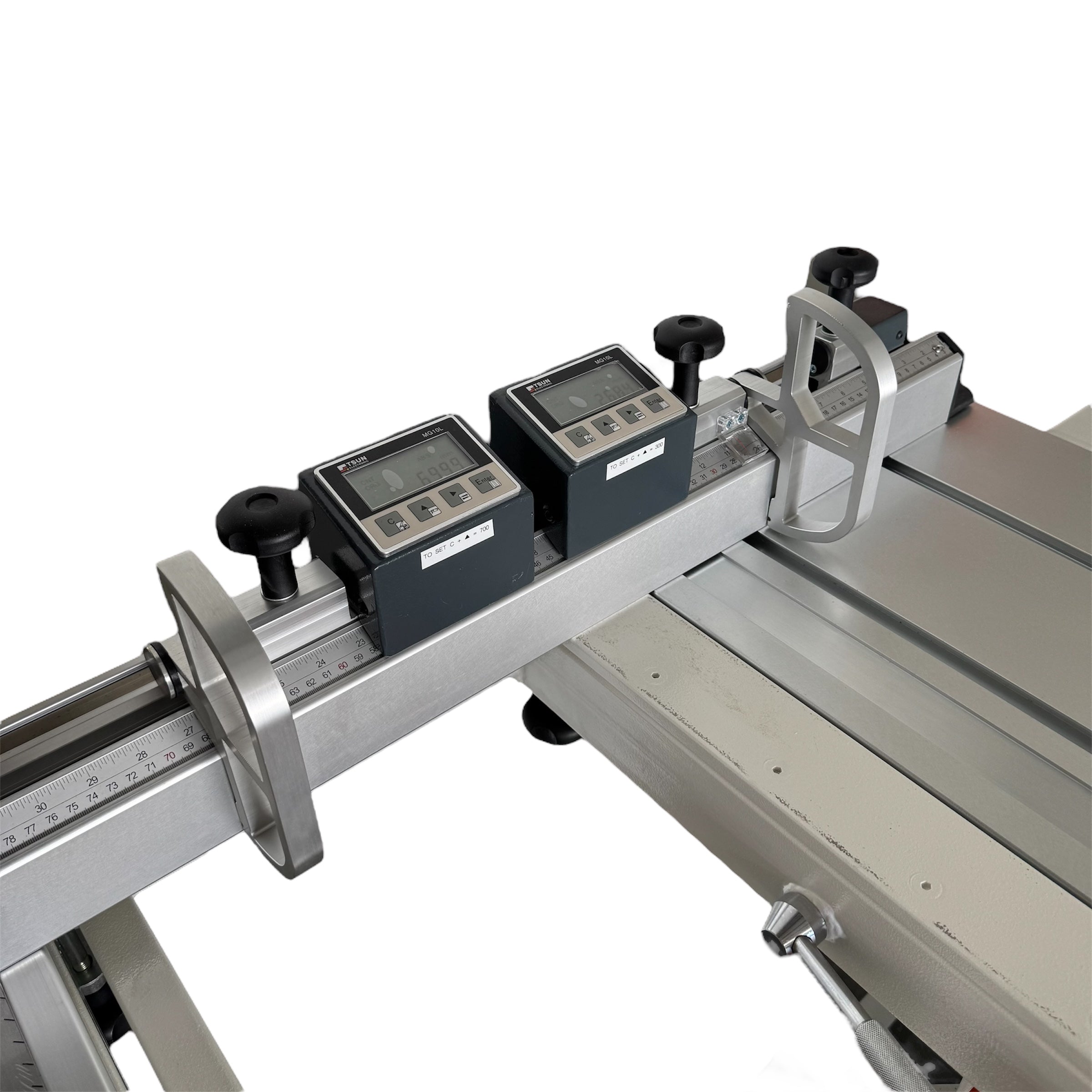 ToughCut 400mm (16") 7.5HP 3.2m Sliding Table (Optional Upgrade to 3.8m Sliding Table) with Overhead Control & Automatic Rise / Fall & Tilt Panel Saw 415V Diamond 450B