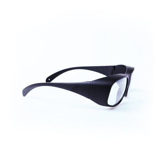 ToughCut Clear CO2 Laser Safety Glasses with Black Frame *Restocking Soon - Expected Q1, 2026*