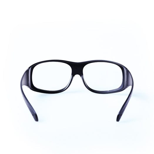 ToughCut Clear CO2 Laser Safety Glasses with Black Frame *Restocking Soon - Expected Q1, 2026*