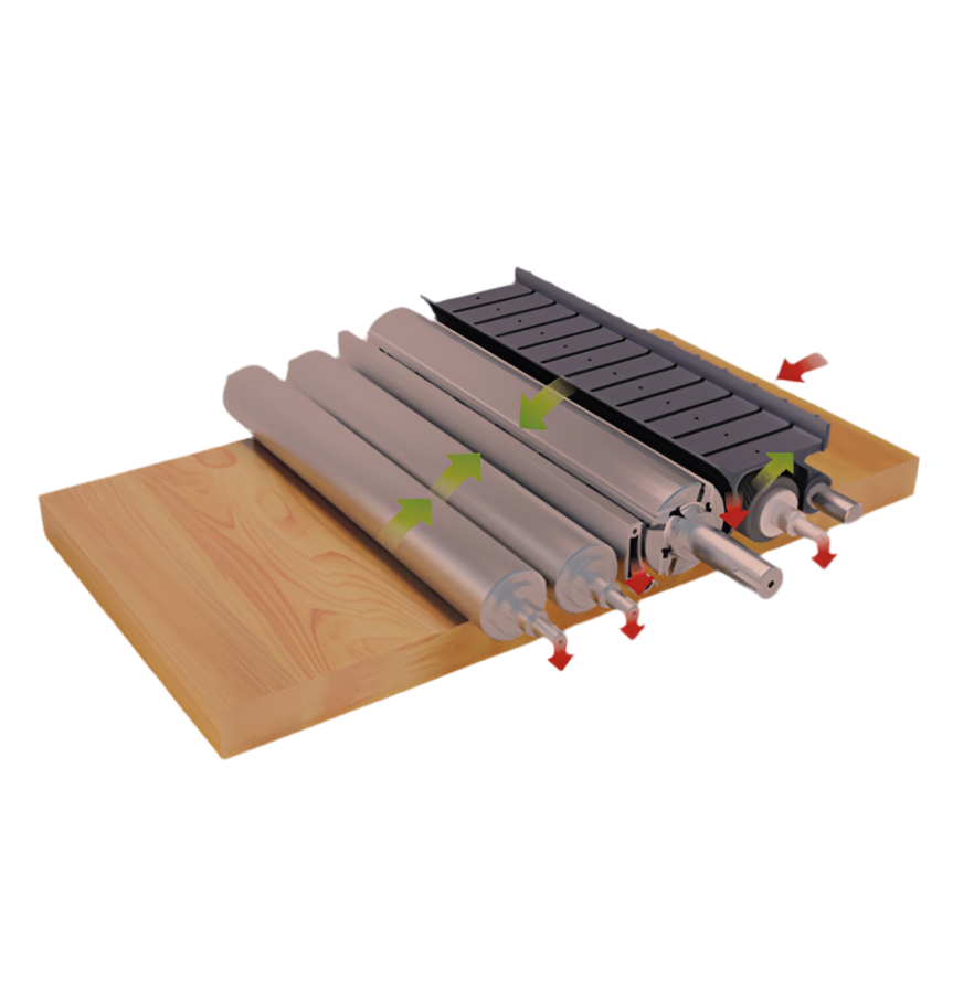 ToughCut 530mm (21") Industrial Thicknesser Ilmenite 530H