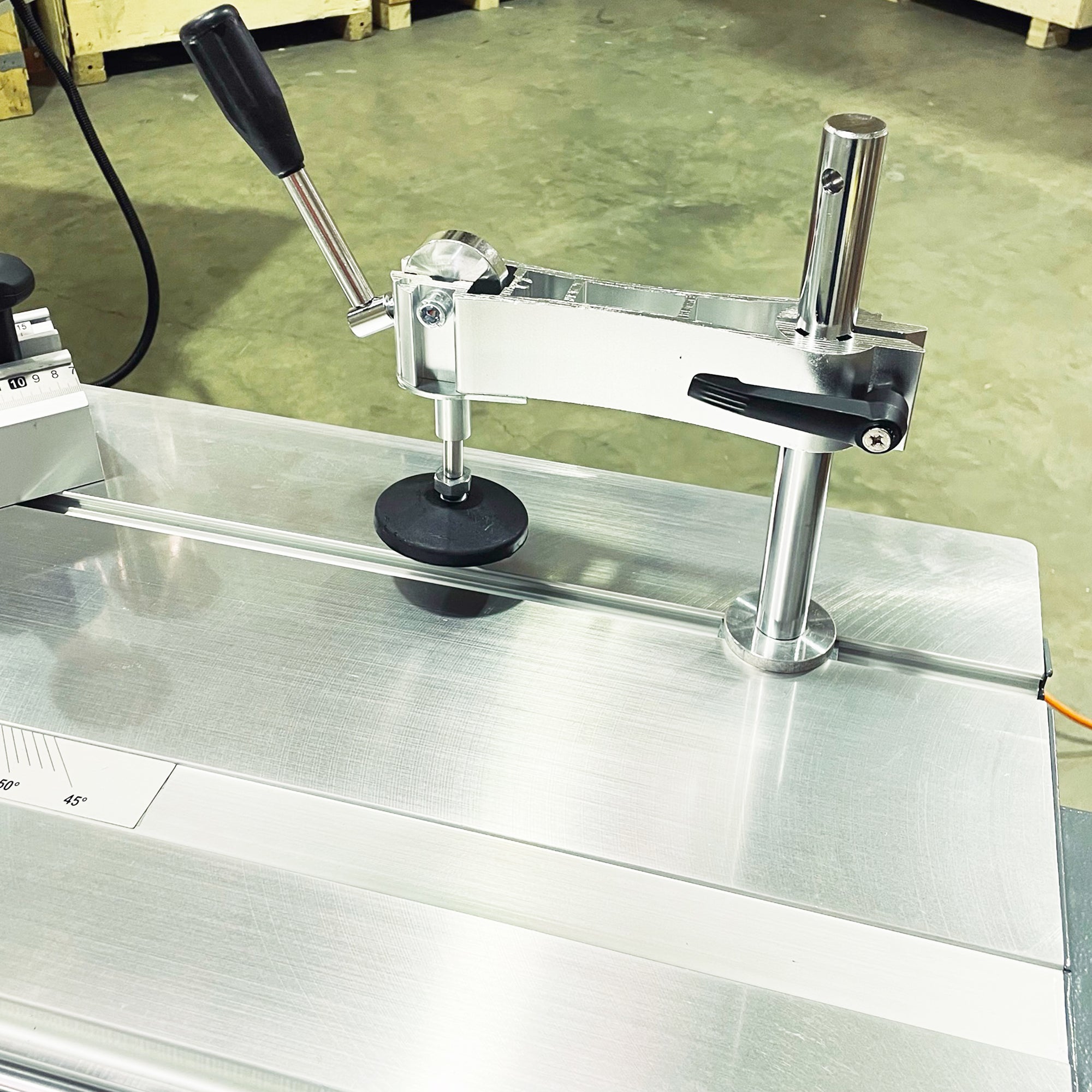 ToughCut 400mm (16") 7.5HP 3.2m Sliding Table (Optional Upgrade to 3.8m Sliding Table) with Overhead Control & Automatic Rise / Fall & Tilt Panel Saw 415V Diamond 450B