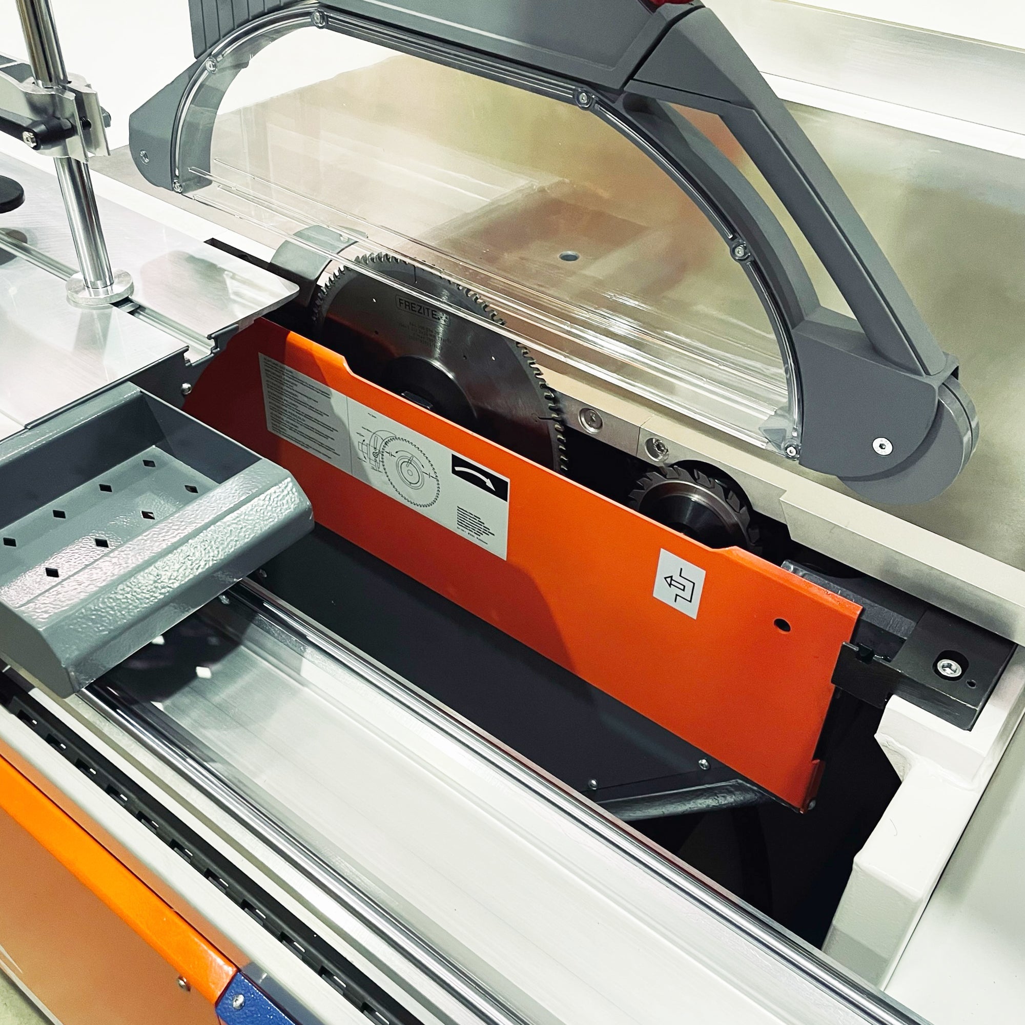 ToughCut 400mm (16") 7.5HP 3.2m Sliding Table (Optional Upgrade to 3.8m Sliding Table) with Overhead Control & Automatic Rise / Fall & Tilt Panel Saw 415V Diamond 450B