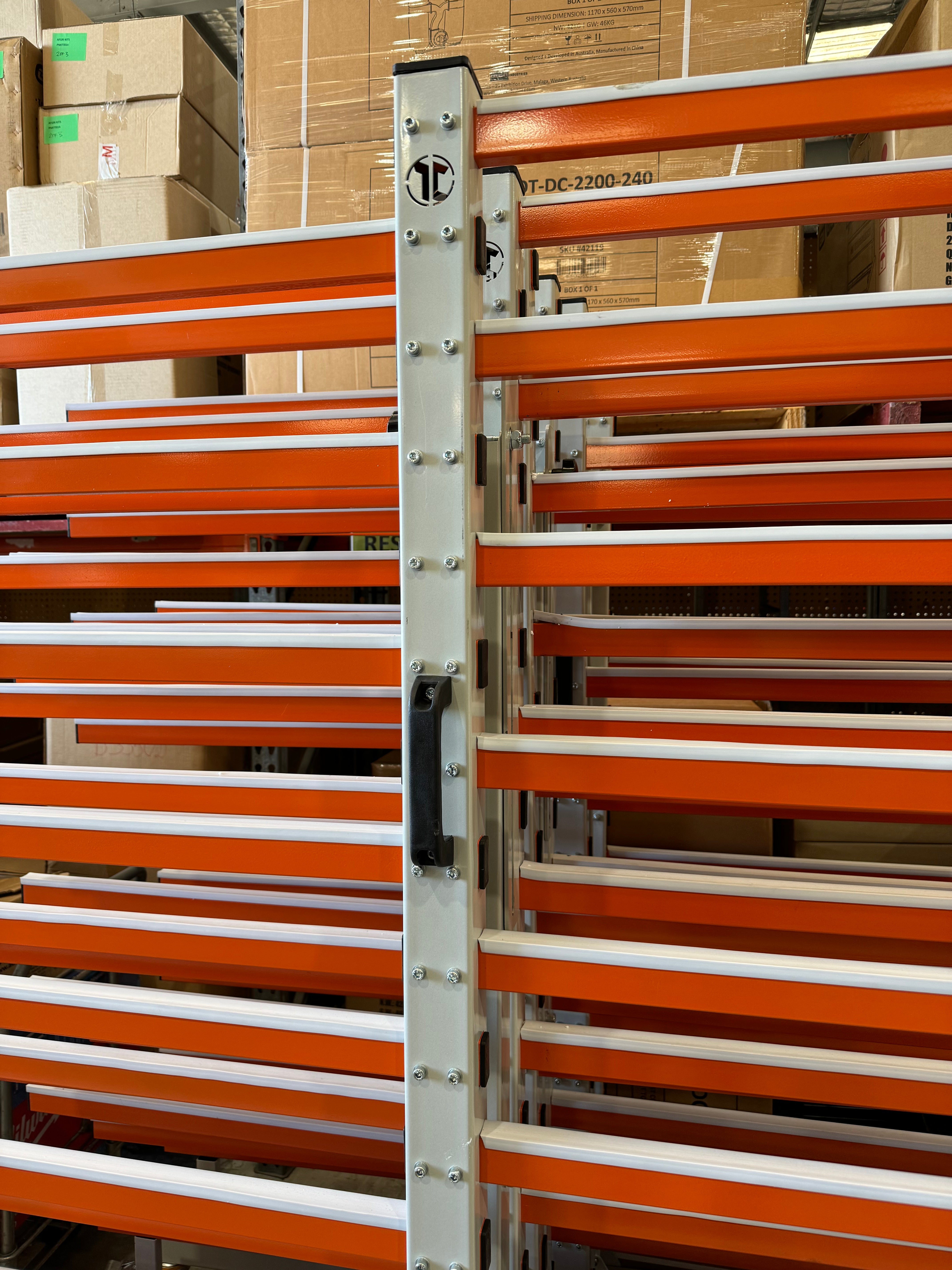 ToughCut Mobile Extendable Industrial Drying Racks