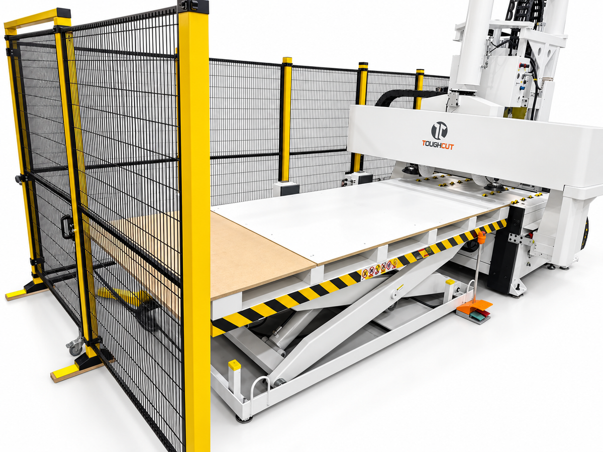 ToughCut CNC Outfeed Conveyor Table – Suits ZIRCON TC-VN30-1331-S12
