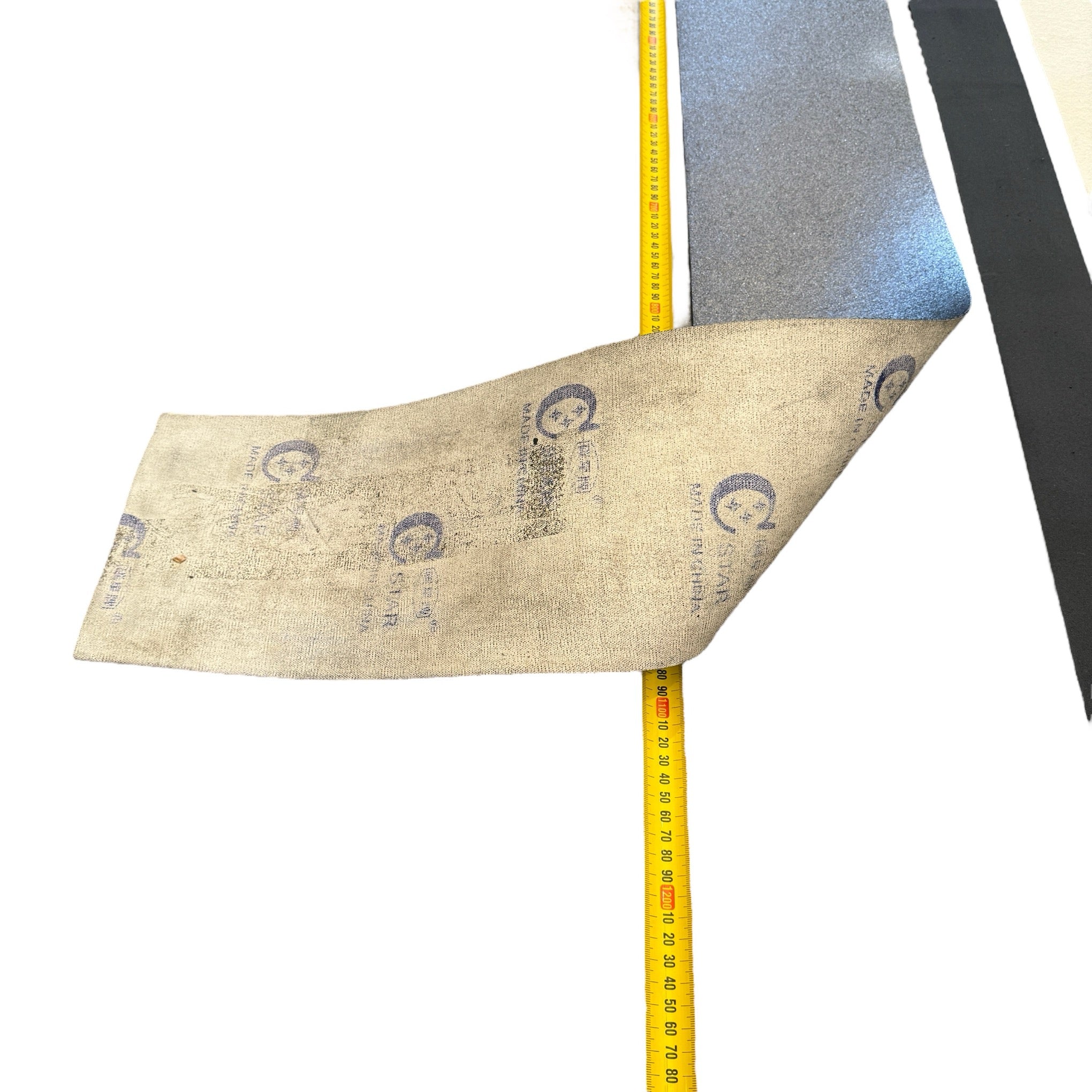 ToughCut 3Pce Platinum Pad Carbon, Foam, Felt Platen Pad For Wide Belt Sander