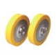 ToughCut 120mm Dia. x 25mm Replacement Serrated Roller Wheels RU21 - Suits Power Feeders
