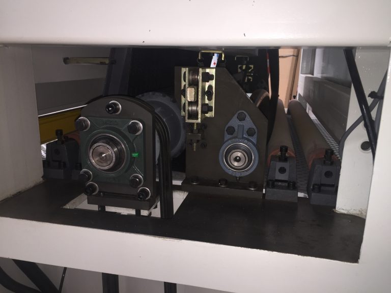 ToughCut 1000mm Twin Wide Belt Sender with Platen RWS1000R-RP