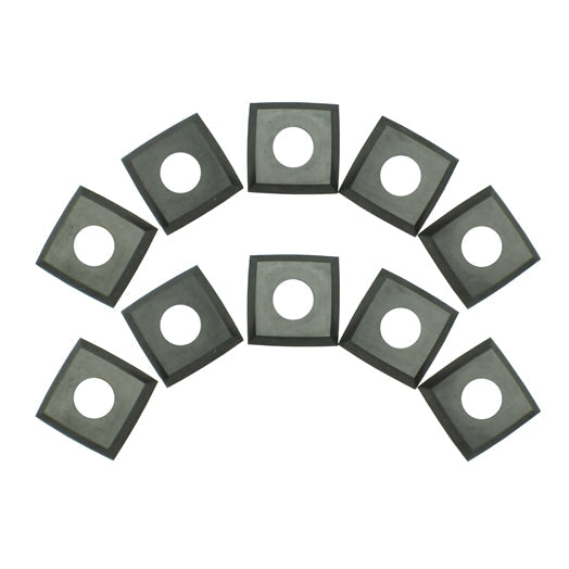 2mm x 12mm x 1.5mm Square 35Deg 4 Sided TCT Insert Blade suit Spiral Cutter Head