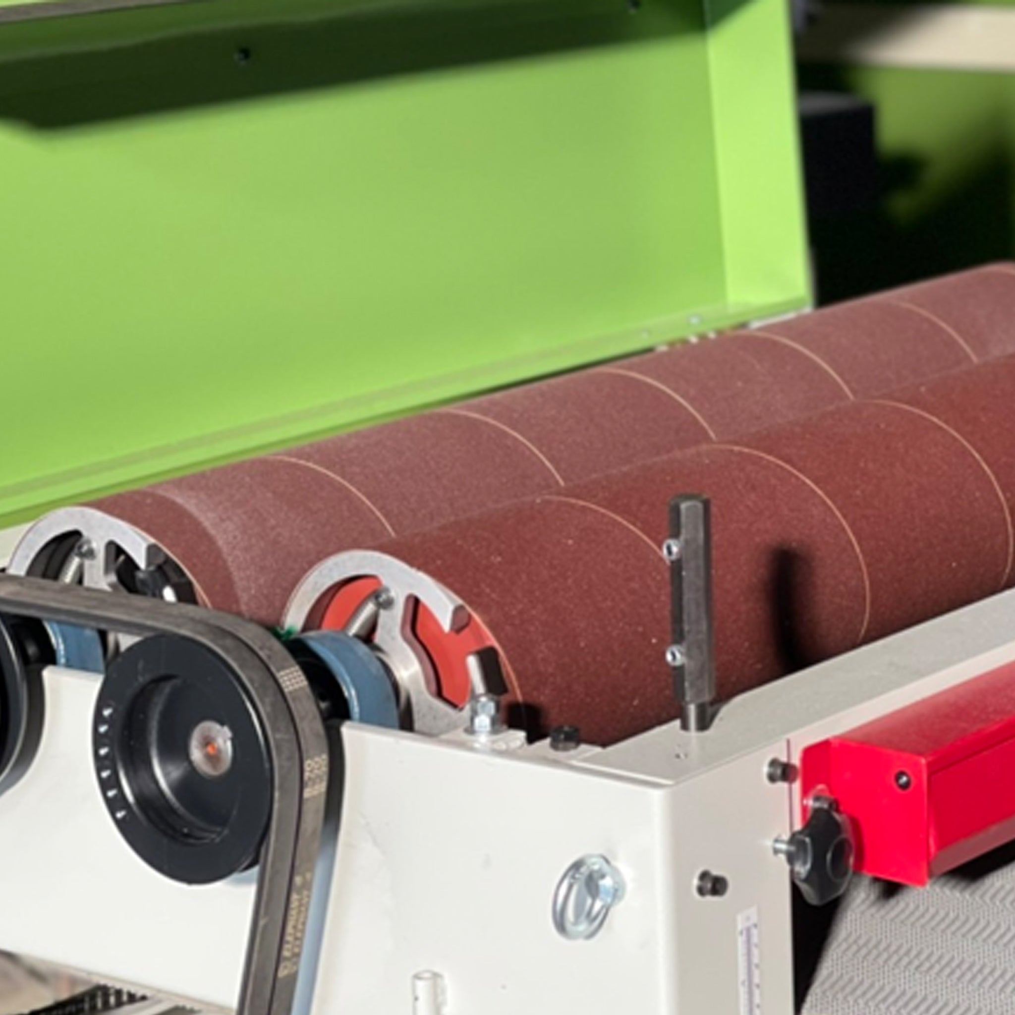 635mm (25") 5HP Double Drum Sander 415V SL2524VS by Toughcut