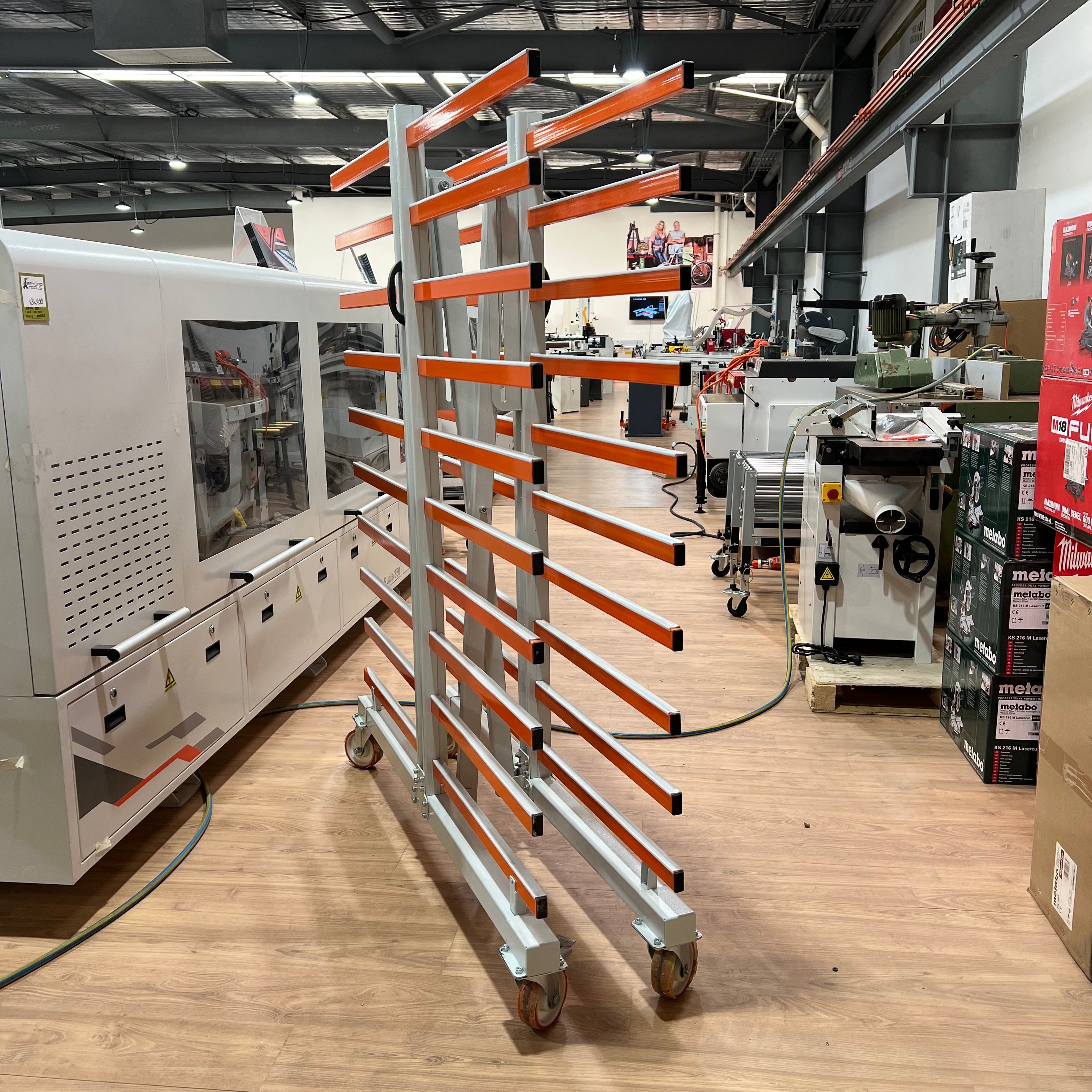 ToughCut Mobile Extendable Industrial Drying Racks