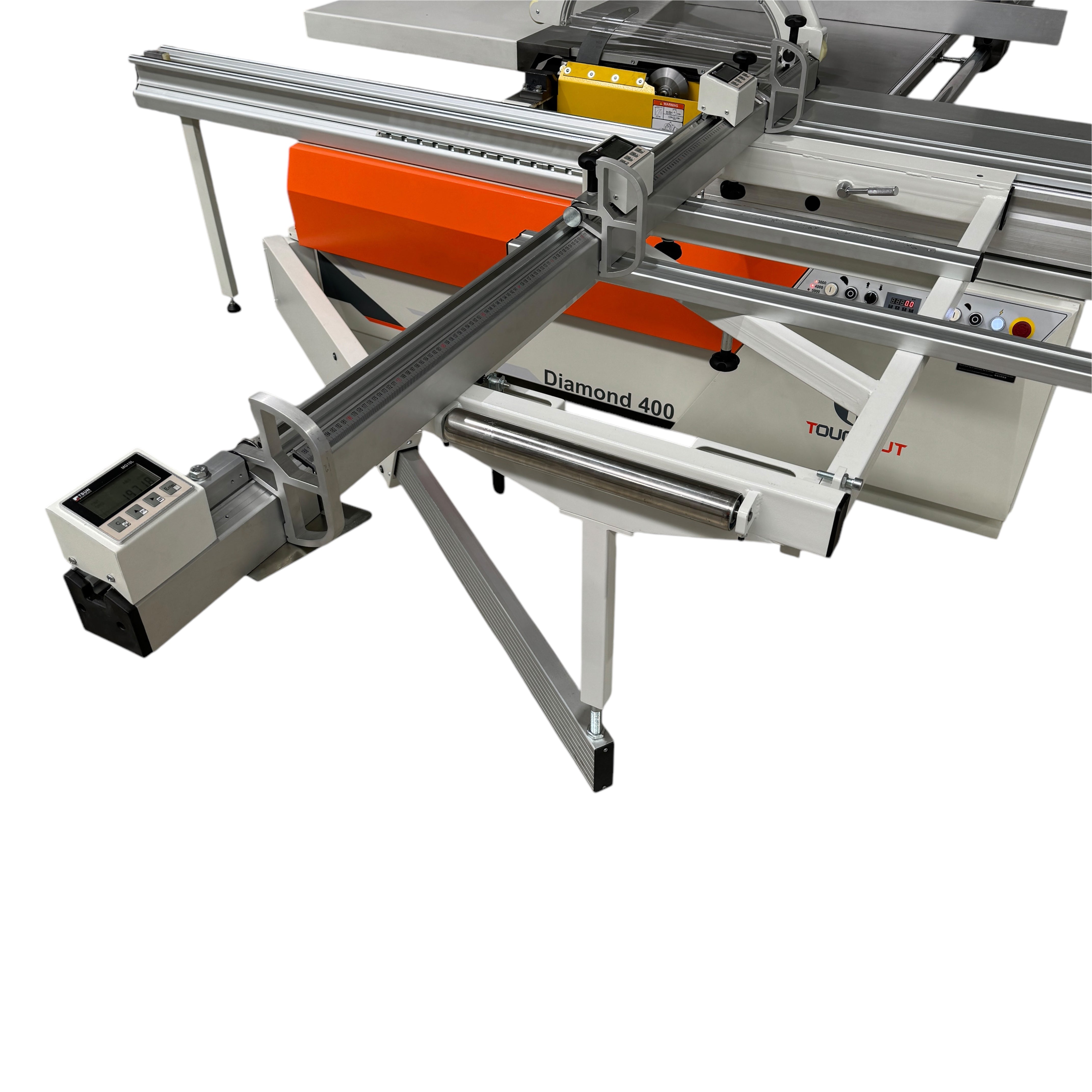 400mm (16") 3PH 7.5HP 3.8m Sliding Table Automatic Rise / Fall & Tilt Panel Saw Diamond 400 by Toughcut