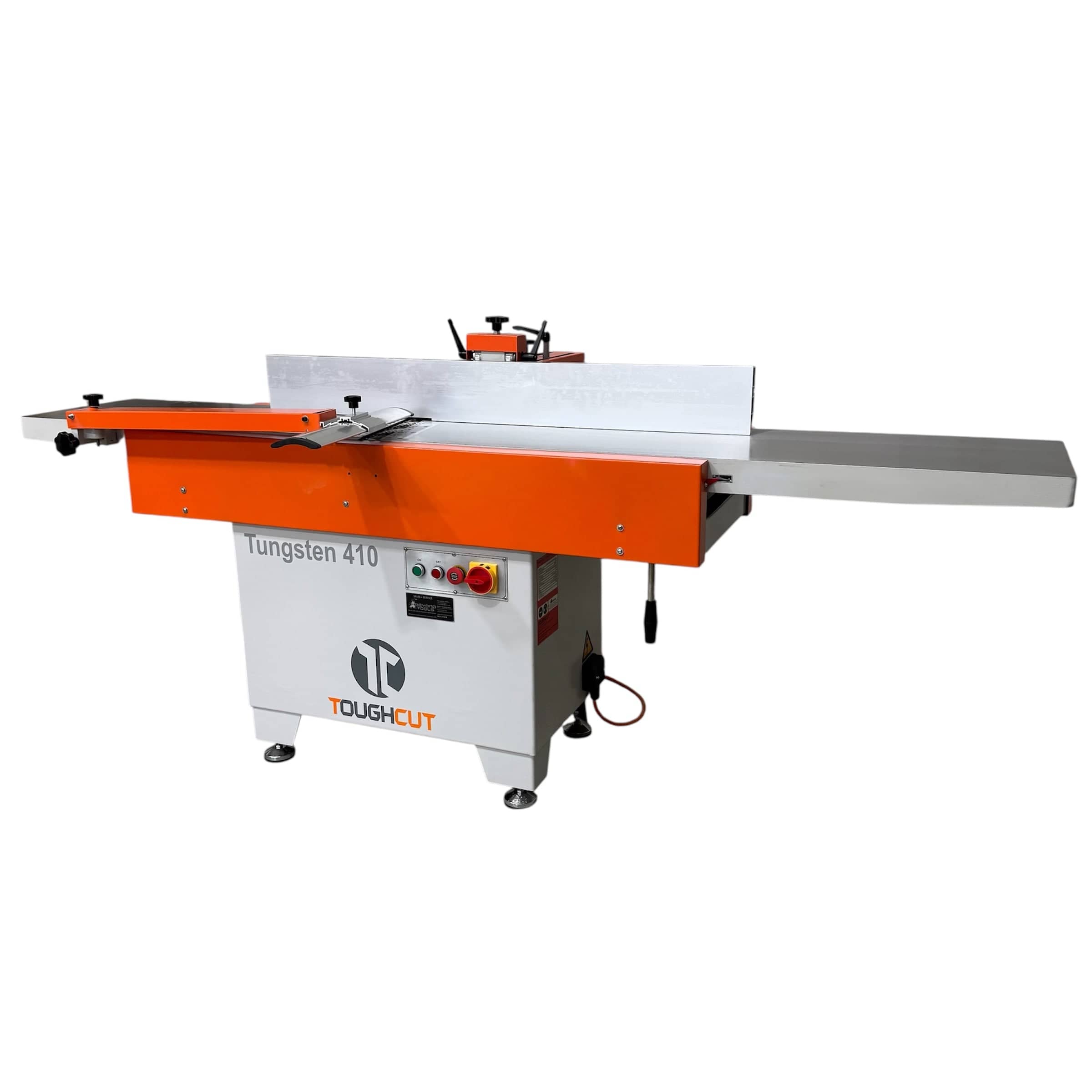 ToughCut 410mm (16") Wood Planer (Jointer) with Spiral Head Cutter Block 4HP 415V Tungsten 410