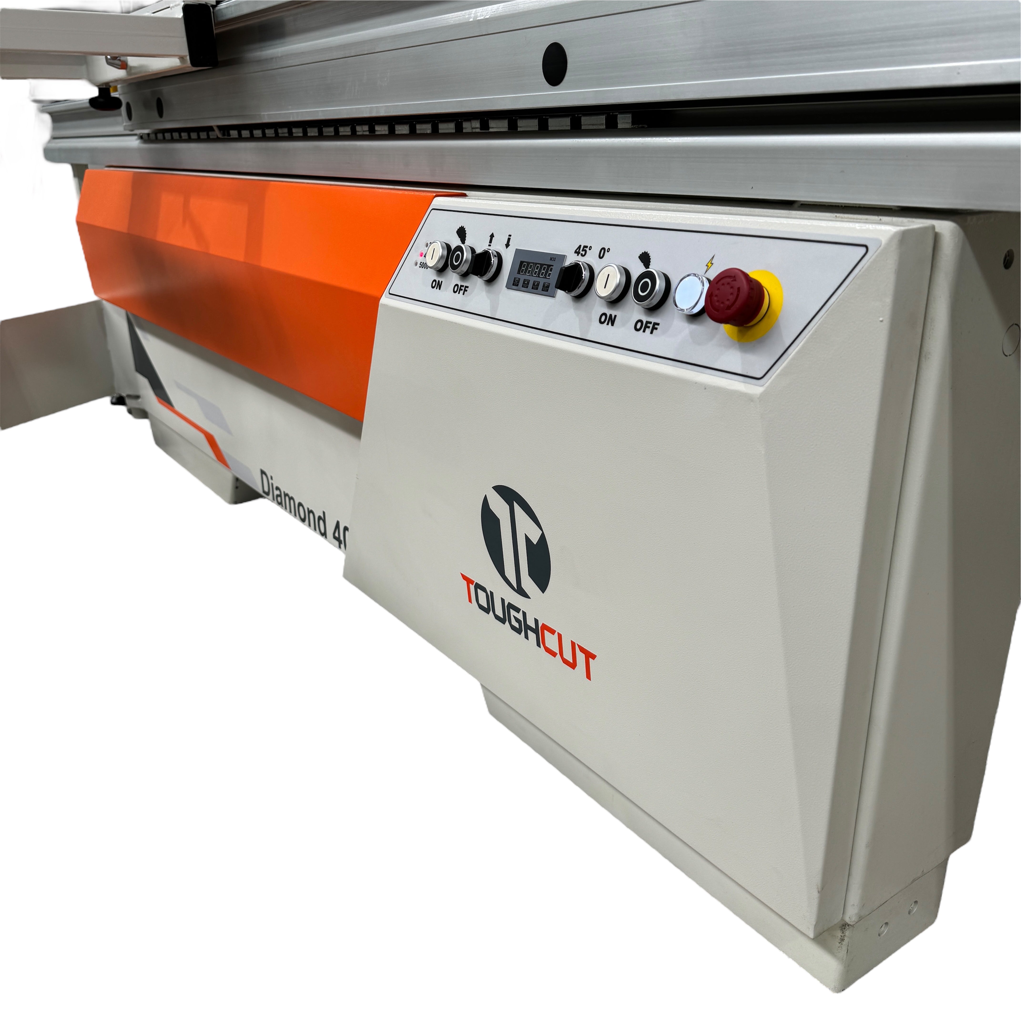 400mm (16") 3PH 7.5HP 3.8m Sliding Table Automatic Rise / Fall & Tilt Panel Saw Diamond 400 by Toughcut