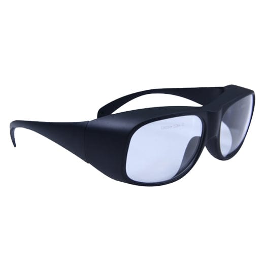 ToughCut Clear CO2 Laser Safety Glasses with Black Frame *Restocking Soon - Expected Q1, 2026*