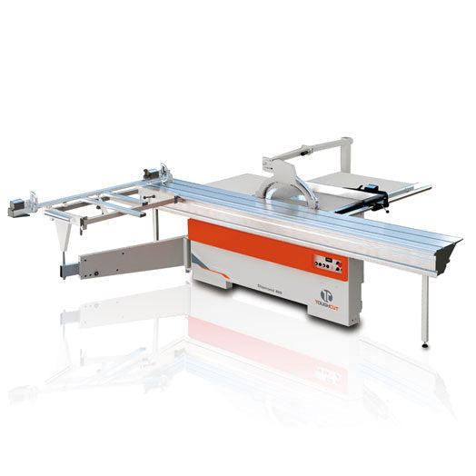 400mm (16") 3PH 7.5HP 3.8m Sliding Table Automatic Rise / Fall & Tilt Panel Saw Diamond 400 by Toughcut
