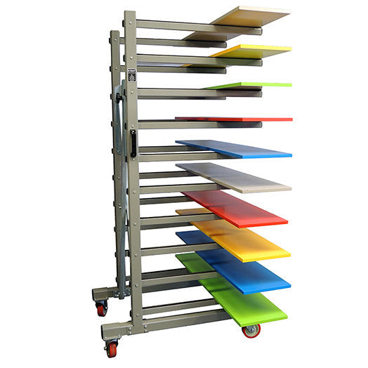 Mobile Extendable Industrial Drying Racks by Toughcut